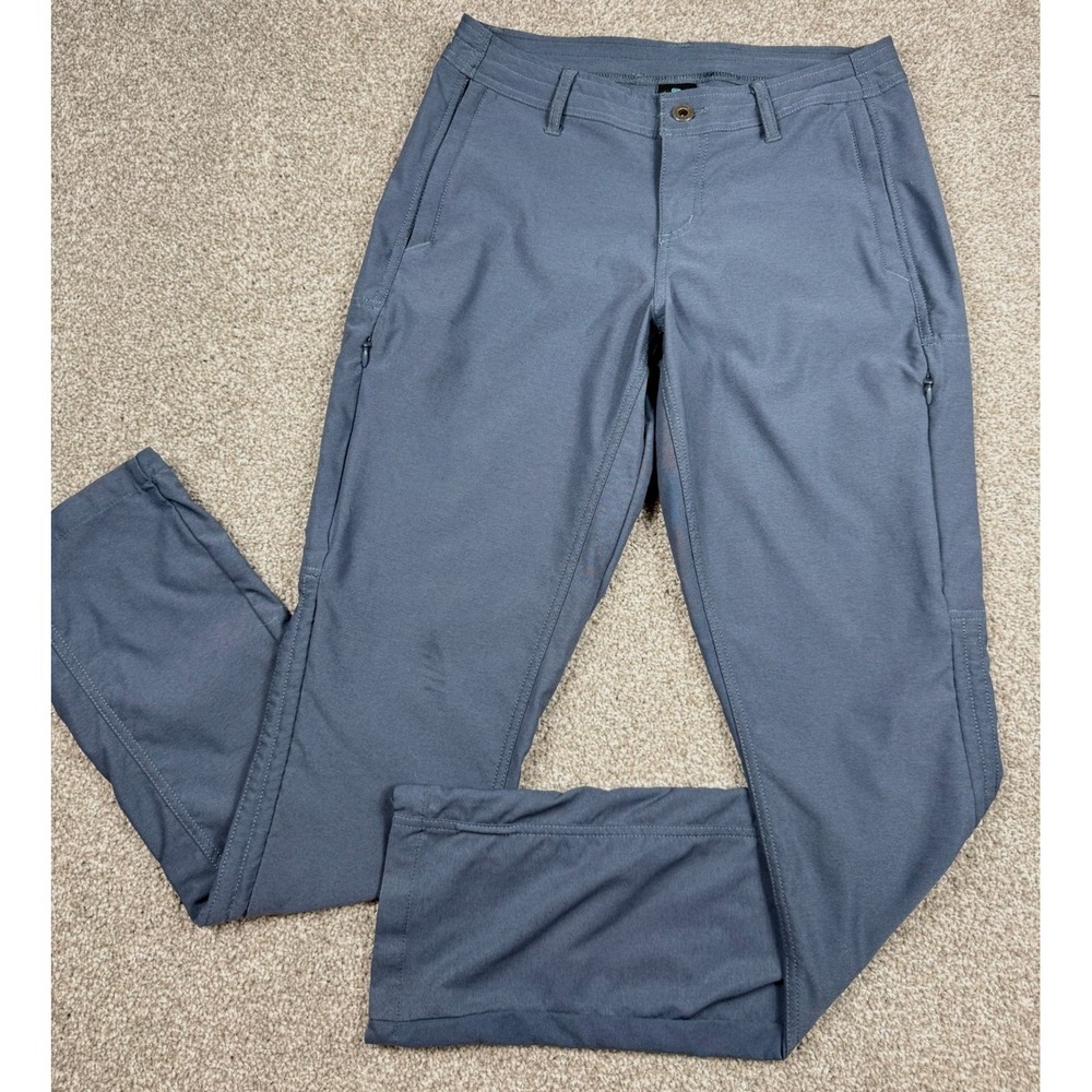 KUHL Trekr Pants Women's 2R Blue Gray Stretch Hiking Trail Outdoor 28x32
